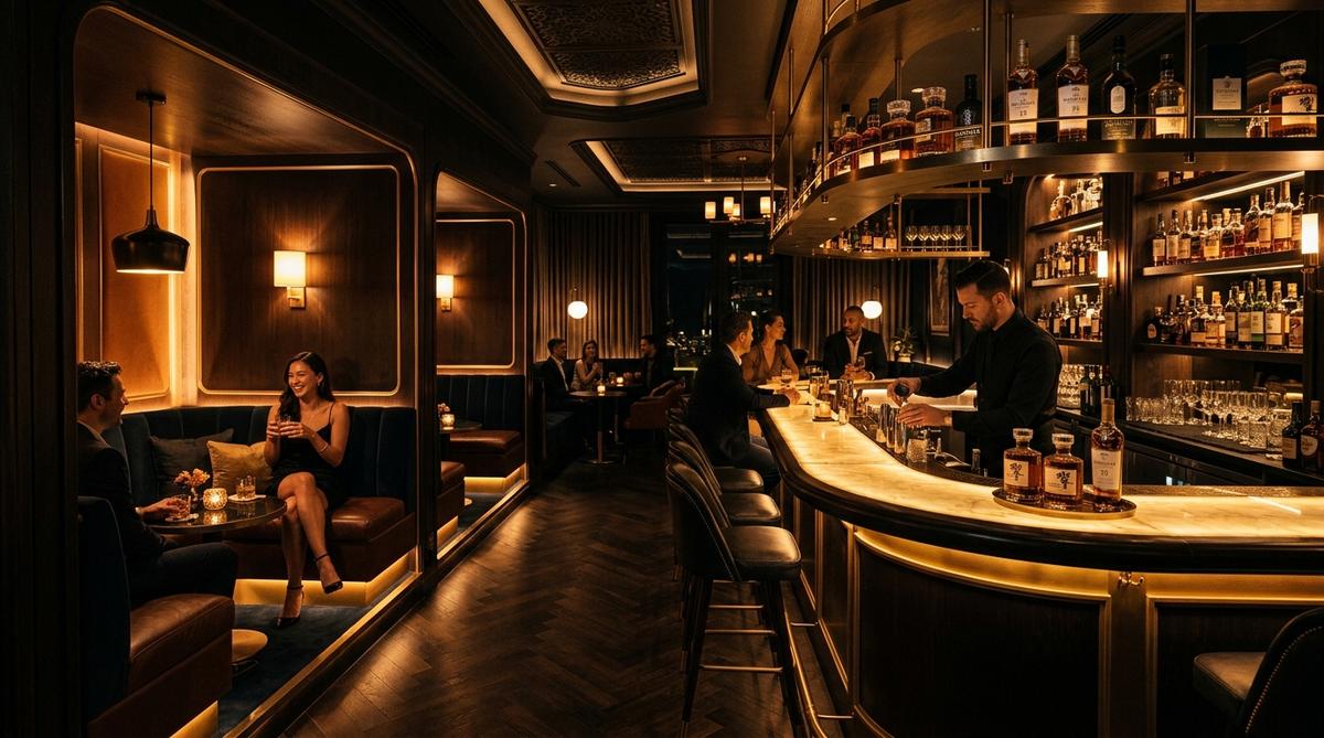 Siren Premium Lounge Bar Interior